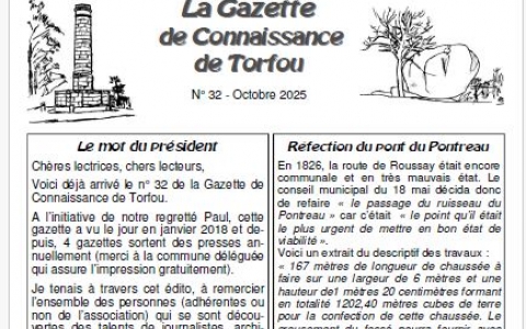 La gazette d'Octobre 2025    