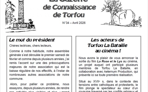 La gazette d'Avril 2026